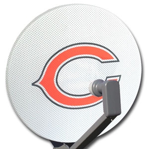Chicago Bears NFL Satellite Dish Cover