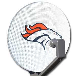 Denver Broncos NFL Satellite Dish Cover
