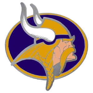 Minnesota Vikings Logo Style NFL Hitch Cover
