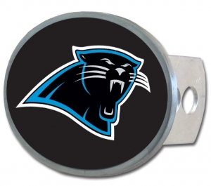 Carolina Panthers NFL Oval Hitch Cover