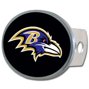 Baltimore Ravens NFL Oval Hitch Cover