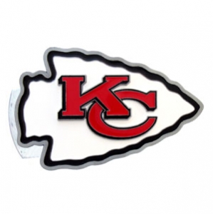 Kansas City Chiefs NFL Oversize Hitch Cover