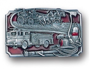 American FireFighter 3D Belt Buckle