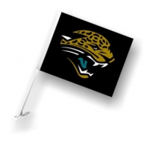 Jacksonville Jaguars NFL Car Flag