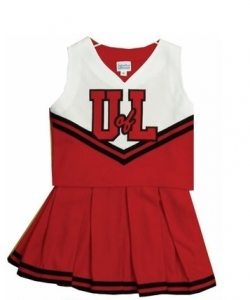 Louisville Cardinals NCAA College Youth Cheerleading Outfits-FREE SHIPPING