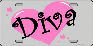 DIVA License Plate