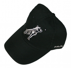 Mack Trucks Black & Gray USA American Flag Cap