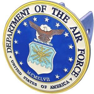 United States Air Force Logo Style Hitch Cover