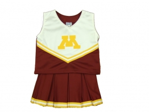 Minnesota Golden Gophers NCAA College Youth Cheerleading Outfits-FREE SHIPPING