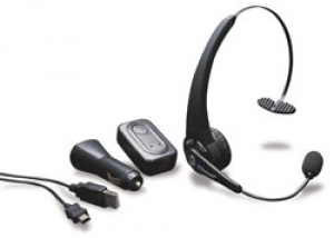 MobileSpec Bluetooth v2.0 Single Ear Headset with Boom Mic, Answer/End & Volume Control