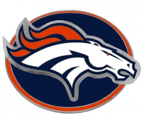 Denver Broncos Logo Style NFL Hitch Cover