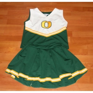 Oregon Ducks NCAA College Youth Cheerleading Outfits-FREE SHIPPING