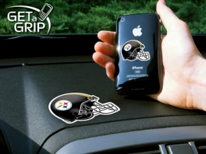 Pittsburgh Steelers "Get A Grip" Cell Phone/Mp3 Dashboard Grips-FREE SHIPPING