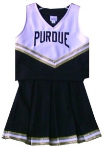 Purdue Boilermakers NCAA College Youth Cheerleading Outfits-FREE SHIPPING