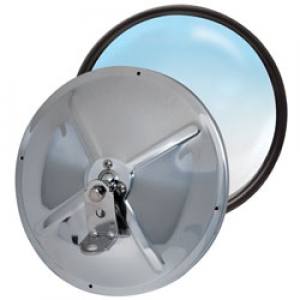RoadPro 8.5" Stainless Steel Adjustable Convex Mirrors