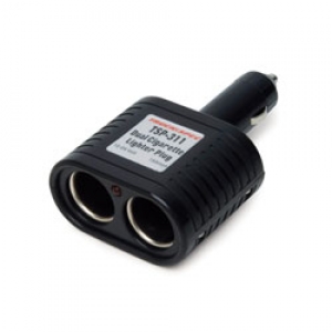 Road Pro 12-Volt 2 Outlet Cigarette Lighter Adapter