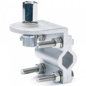 RoadPro Double Groove Mirror Mount with SO-239 Stud Connector