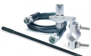 RoadPro 4' Standard Series Mirror Mount Fiberglass CB Antenna Kits