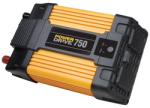 PowerDrive 750 Watt DC to AC Power Inverter with USB Port & 2 AC Outlets