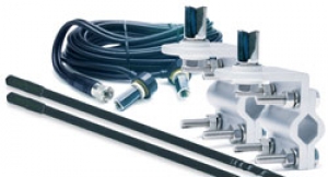 Road Pro 4' Platinum Series Dual Mirror Mount 1000 Watt CB Antenna Kits