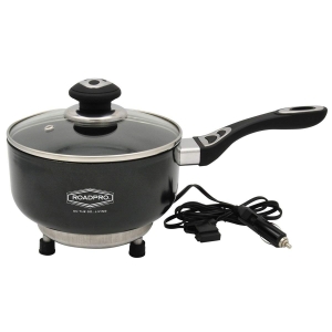 RoadPro 12 Volt Portable Sauce Pan and Popcorn Maker