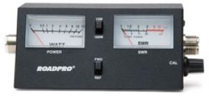 RoadPro SWR/Power Power Meter with Separate Meters