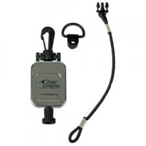 Hammerhead Industries Standard Retractable Chrome CB Mic GearKeeper with Snap Clip