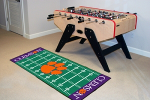 Clemson Tigers 29.5" x 72" NCAA Football Office/House Floor Mat