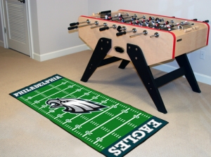 Philadelphia Eagles 29.5" x 72" NFL Office/House Football Field Floor Runner