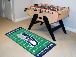 Seattle Seahawks 29.5" x 72" NFL Office/House Football Field Floor Runner