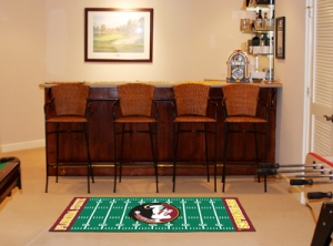 Florida State Seminoles 29.5" x 72" NCAA Football Office/House Floor Mat