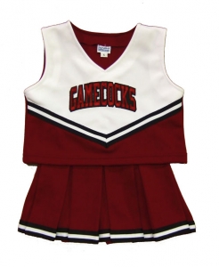 South Carolina Gamecocks NCAA College Youth Cheerleading Outfits-FREE SHIPPING