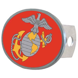 United States Marines Oval Hitch Cover