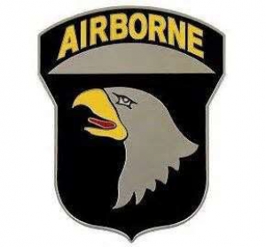 United States Army Airborne Logo Style Hitch Cover