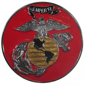 United States Marines "Semper Fi" Logo Style Hitch Cover