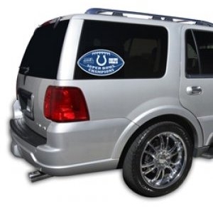 Indianapolis Colts Super Bowl XLI Champions NFL Logo ""Cutz"" Windshield Graphic/Decal