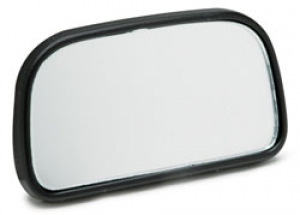 Truckspec 3.25" x 1.75" Rectangular Adhesive Blind Spot Mirror