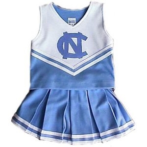 North Carolina Tar Heels NCAA College Youth Cheerleading Outfits-FREE SHIPPING