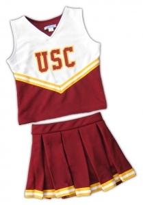USC Trojans NCAA College Youth Cheerleading Outfits-FREE SHIPPING