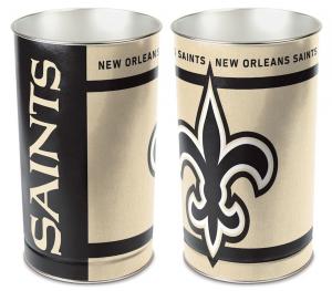 New Orleans Saints NFL 15" Tapered Wastebasket