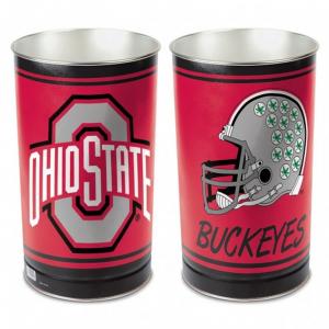Ohio State Buckeyes Football Helmet NCAA 15" Tapered Wastebasket
