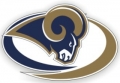 St. Louis Rams Glass Tatz NFL Logo "CUTZ" Side Windshield Graphic/Decal
