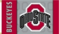 Ohio State Buckeyes NCAA 3 x 5 Flag
