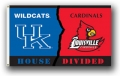 Kentucky Wildcats / Louisville Cardinals Rivalry 3 x 5 Flag