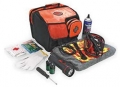 100-Piece Emergency Road Kit w/Booster Cable, First Aid Kit, Flashlight & More