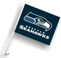 Seattle Seahawks NFL Car Flag