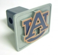 Auburn Tigers NCAA Pewter Trailer Hitch Cover