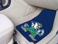 Notre Dame Fighting Irish Universal 2pc Car Floor Mats