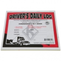3 Pack of J.J. Keller 2-In-1 Driver's Daily Log Book with Simplified DVIR, Duplicate Carbon