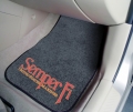 United States Marines "Semper Fi" 2pc Car Mats